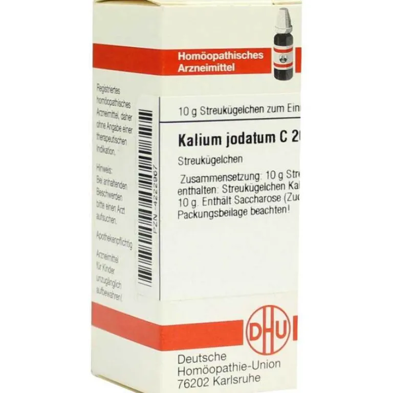 Best DHU Kalium jodatum C 200 Globuli, 10 g