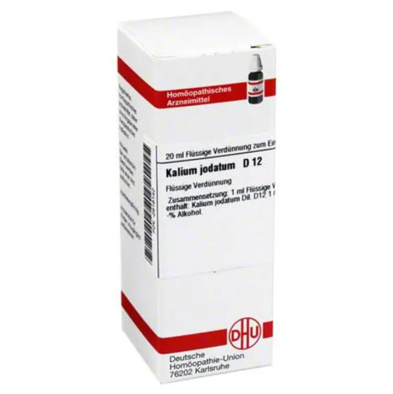 Clearance Kalium jodatum D 12 Dilution, 20 ml K