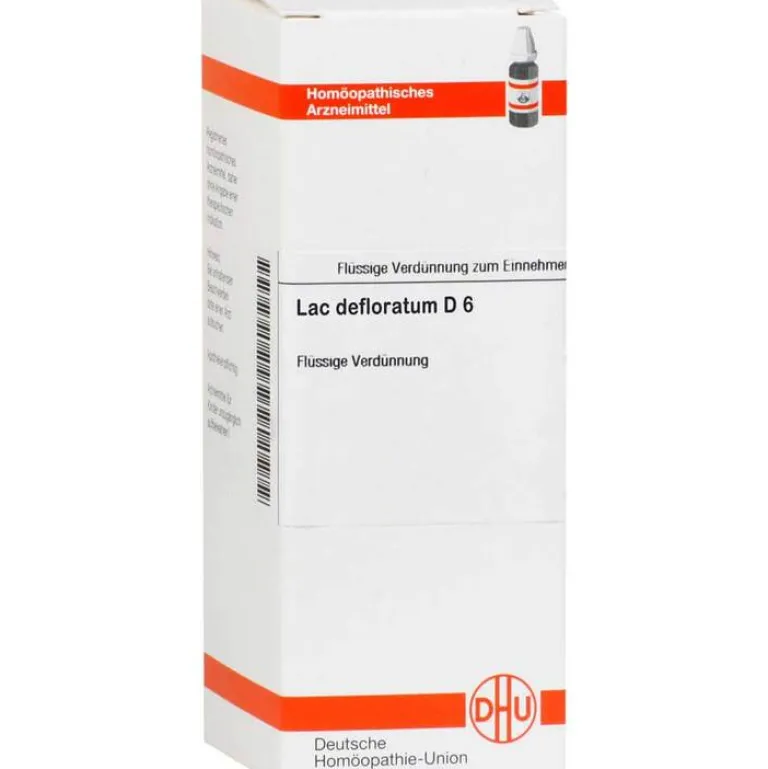 Sale DHU Lac defloratum D 6 Dilution, 20 ml