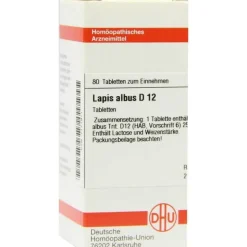 Hot DHU Lapis Albus D 12 Tabletten, 80 St L