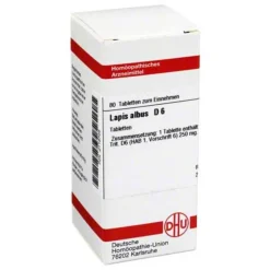 Outlet DHU Lapis Albus D 6 Tabletten, 80 St