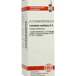 New DHU Leonurus Cardiaca D 4 Dilution, 20 ml L