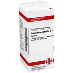 DHU Lespedeza sieboldii D 4 Tabletten, 80 St