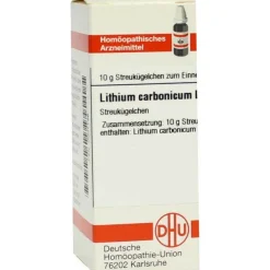 New DHU Lithium carbonicum D 30 Globuli, 10 g