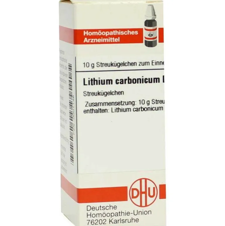New DHU Lithium carbonicum D 30 Globuli, 10 g
