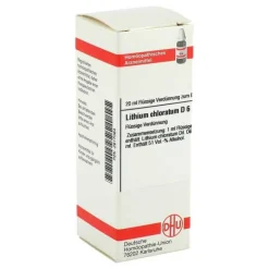 Hot Lithium chloratum D 6 Dilution, 20 ml L