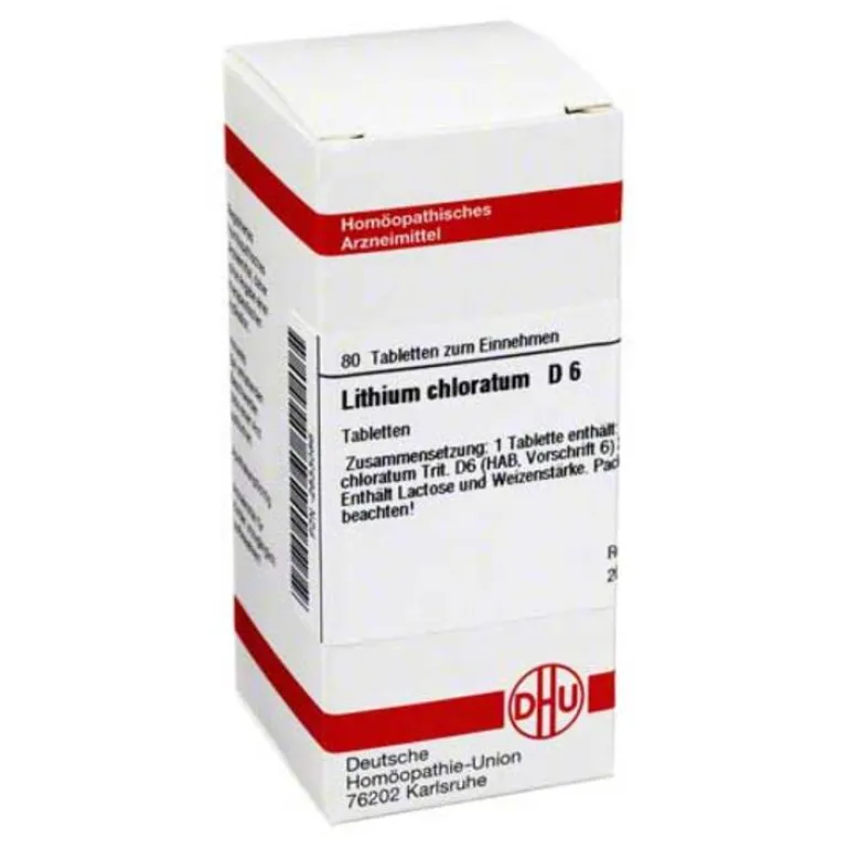 Outlet Lithium chloratum D 6 Tabletten, 80 St L