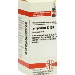 DHU Lycopodium C 100 Globuli, 10 g