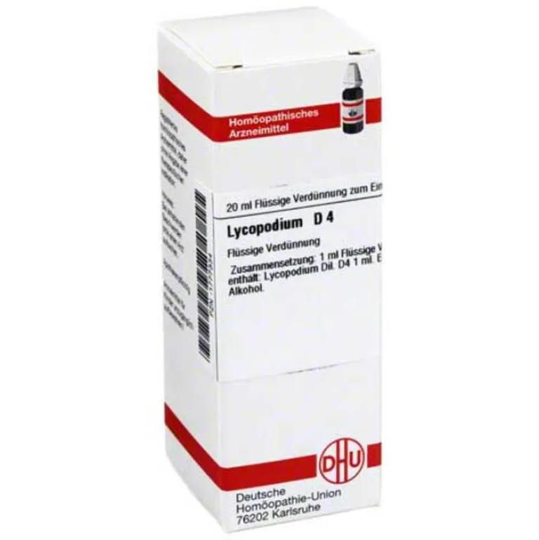Sale DHU Lycopodium D 4 Dilution, 20 ml