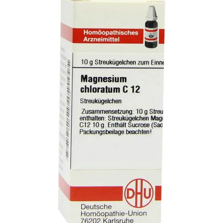 New Magnesium chloratum C 12 Globuli, 10 g M