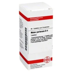 Online DHU Mater perlarum D 4 Tabletten, 80 St