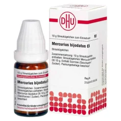 DHU Mercurius bijodatus C 6 Globuli, 10 g