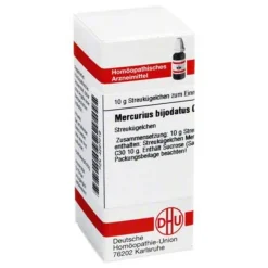 New DHU Mercurius bijodatus C 30 Globuli, 10 g