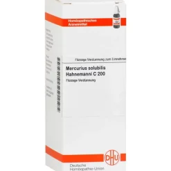 Sale DHU Mercurius solubilis C 200 Dilut, 20 ml M