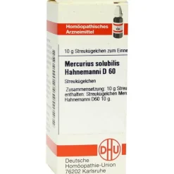 Sale DHU Mercurius solubilis D 60 Globuli, 10 g M