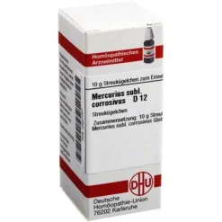 New DHU Mercurius sublimatus corrosivus D 12 G, 10 g