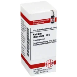 Hot DHU Natrium chloratum C 6 Globuli, 10 g