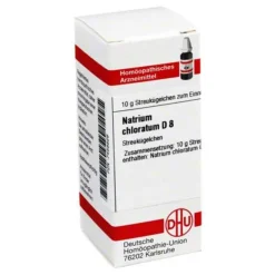 Hot DHU Natrium chloratum D 8 Globuli, 10 g