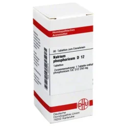 DHU Natrium phosphoricum D 12 Tabletten, 80 St Salze 1-12