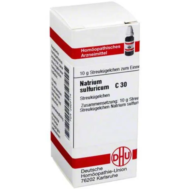 Discount DHU Natrium sulfuricum C 30 Globuli, 10 g