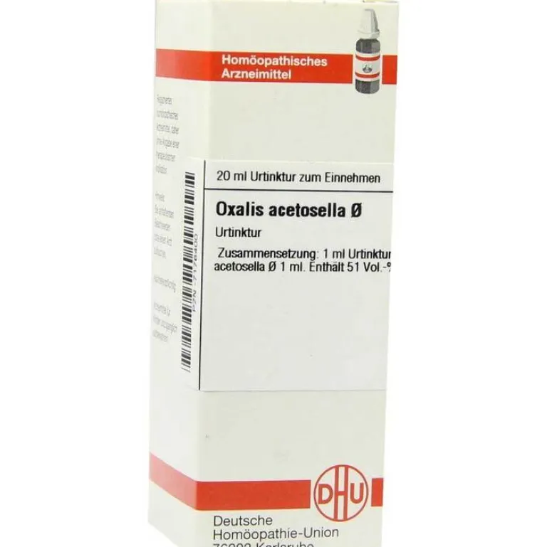 Clearance DHU Oxalis Acetosella Urtinktur, 20 ml