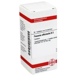Best DHU Paeonia officinalis D 2 Tabletten, 80 St P