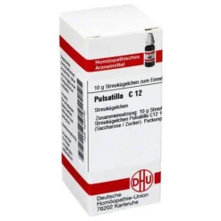Hot DHU Pulsatilla C 12 Globuli, 10 g P|P