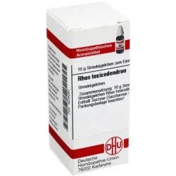 Clearance DHU Rhus toxicodendron C 1000 Globuli, 10 g Q-R|Q-R
