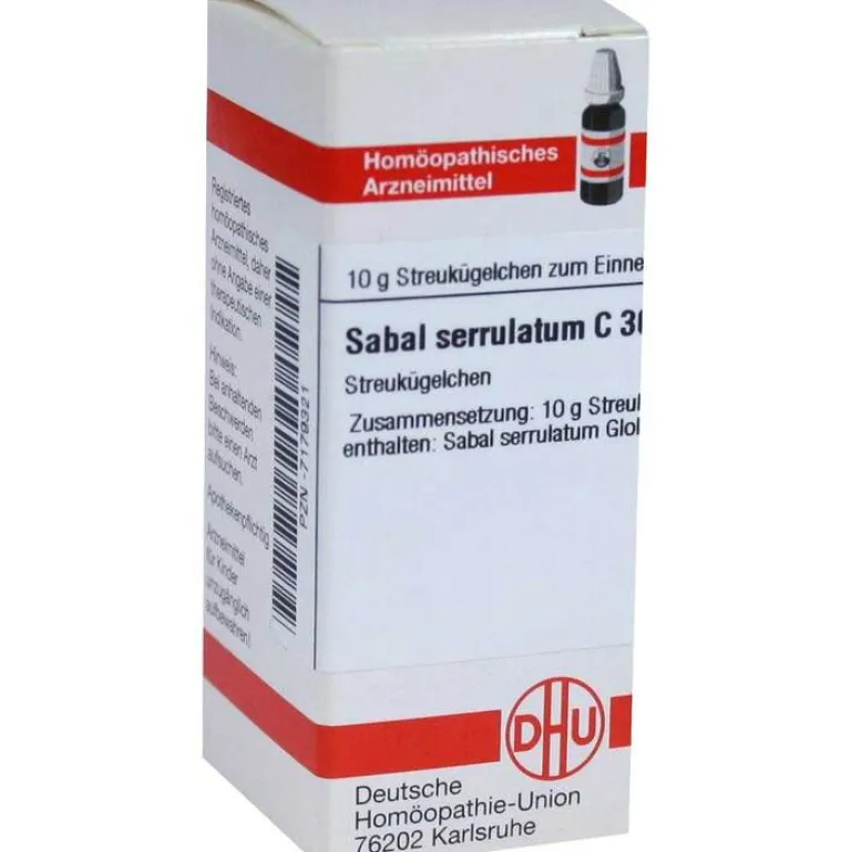 Hot DHU Sabal serrulata C 30 Globuli, 10 g S|S