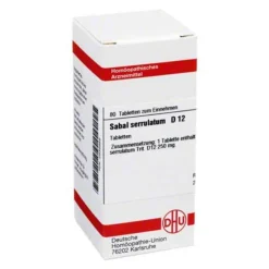 New DHU Sabal serrulata D 12 Tabletten, 80 St S