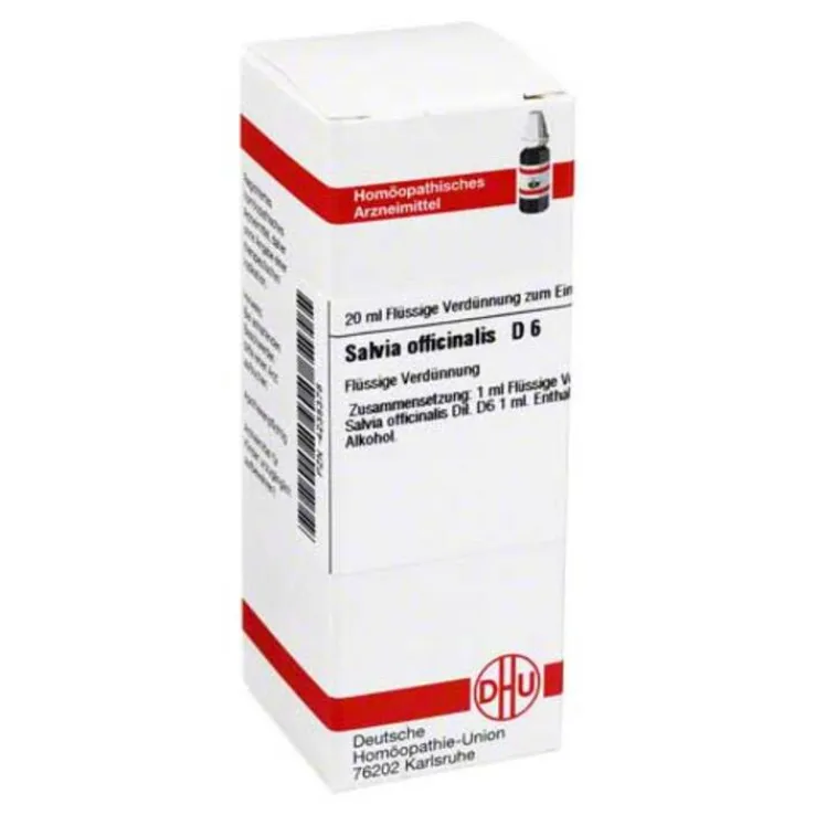 DHU Salvia officinalis D 6 Dilution, 20 ml