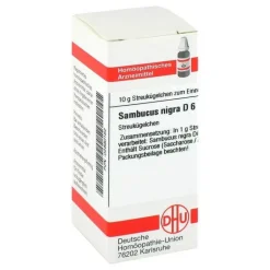 DHU Sambucus nigra D 6 Globuli, 10 g