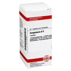 Sanguinaria D 6 Tabletten, 80 St S