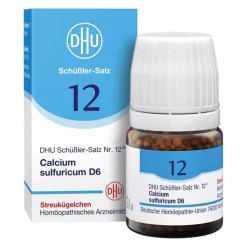 DHU Schüßler-Salz Nr. 12 Calcium sulfuricum D6 Globuli, 10 g