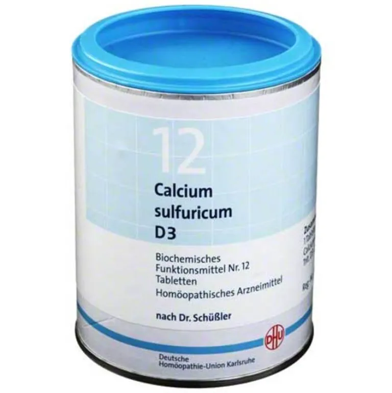 Sale DHU Schüßler-Salz Nr. 12 Calcium sulfuricum D3 Tabletten, 1000 St D 3|Salze 1-12