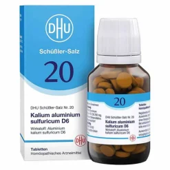 DHU Schüßler-Salz Nr. 20 Kalium aluminium sulfuratum D6 Tabletten, 200 St