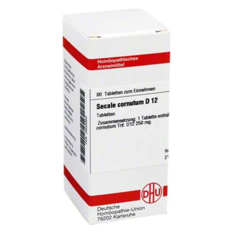 New DHU Secale cornutum D 12 Tabletten, 80 St S