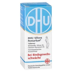 New DHU Silicea Pentarkan für das Bindegewebe Tabletten , 200 St Salze 1-12|Cellulite