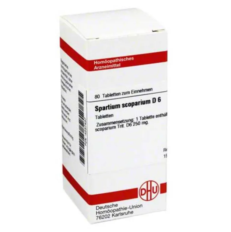 Outlet DHU Spartium Scoparium D 6 Tabletten, 80 St