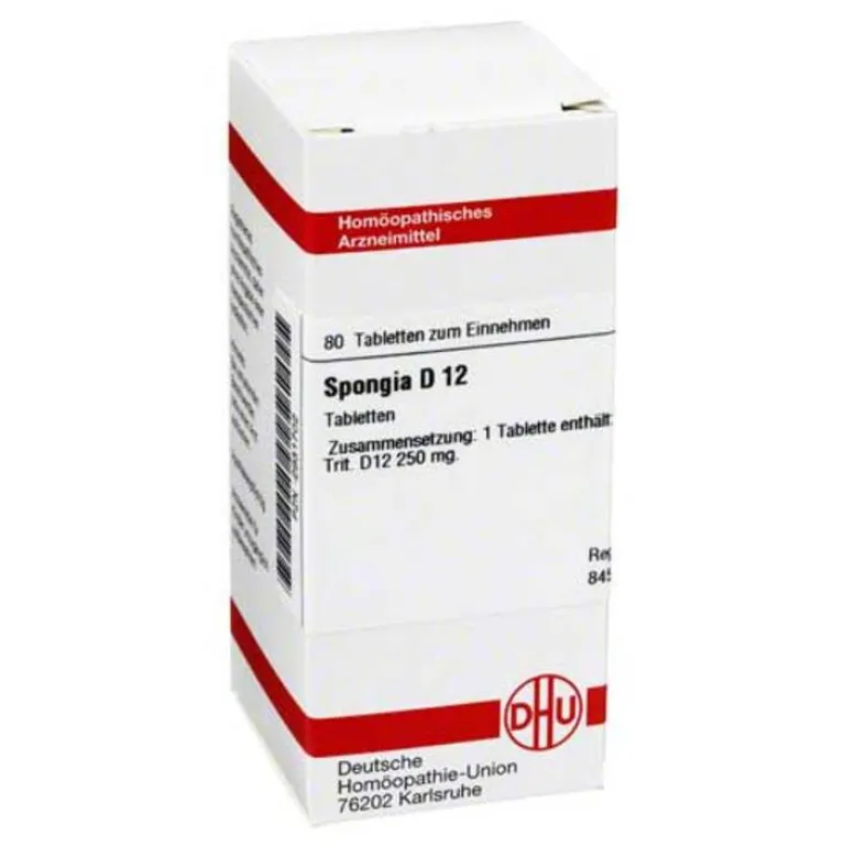 Discount DHU Spongia D 12 Tabletten, 80 St