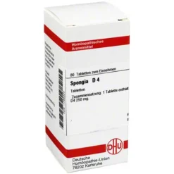 DHU Spongia D 4 Tabletten, 80 St