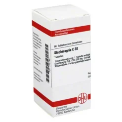 Best DHU Staphisagria C 30 Tabletten, 80 St S