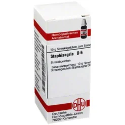 Discount DHU Staphisagria D 6 Globuli, 10 g