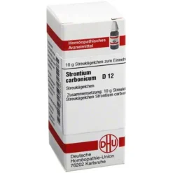 New DHU Strontium carbonicum D 12 Globuli, 10 g