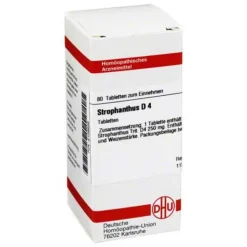 DHU Strophanthus D 4 Tabletten, 80 St