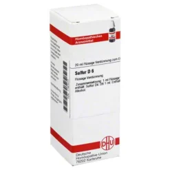 New Sulfur D 6 Dilution, 20 ml S