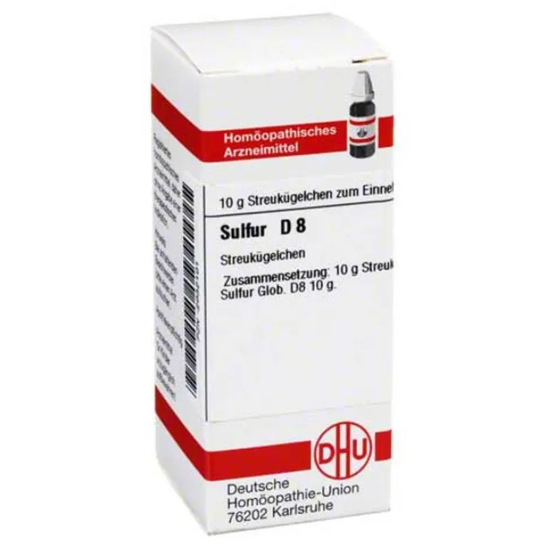 Clearance DHU Sulfur D 8 Globuli, 10 g S