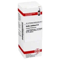 DHU Sulfur jodatum D 6 Dilution, 20 ml