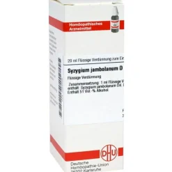 DHU Syzygium jambolanum D 6 Dilution, 20 ml