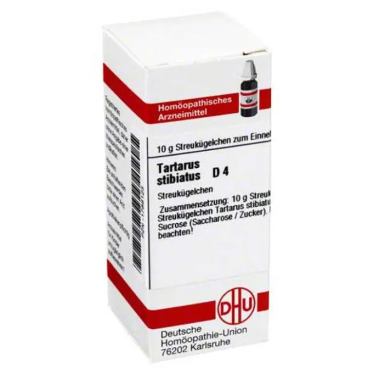 Best Tartarus stibiatus D 4 Globuli, 10 g T|T